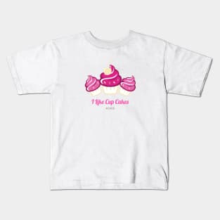 I Like Cupcakes Kids T-Shirt